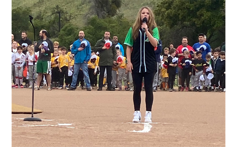 Opening Day 2022 - National Anthem by Stephanie Anderson