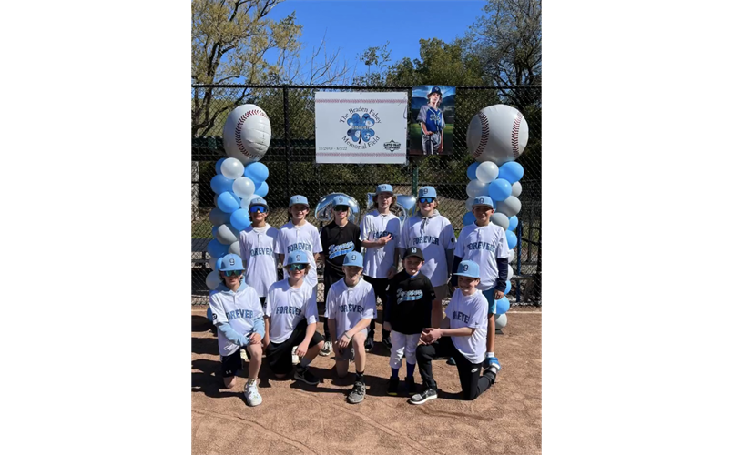 Braden Fahey Memorial Field Dedication
